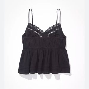 American Eagle Babydoll lace blouse
